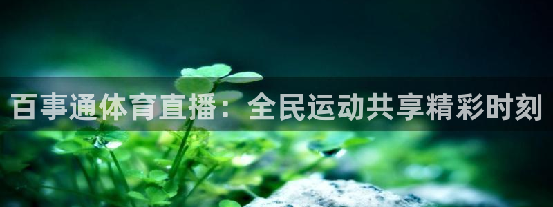 看球吧在线观看：百事通体育直播：全民运动共享精彩时刻